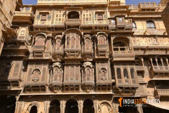 Patwon ki Haveli heritage building at Jaisalmer Rajasthan
