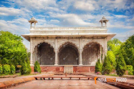 Red Fort Delhi Diwan-i-Khas white marble architecture