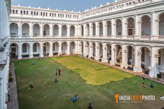 Indian museum colonial architecture building at Kolkata