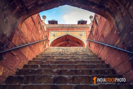 Stone staircase to Humayun Tomb Delhi