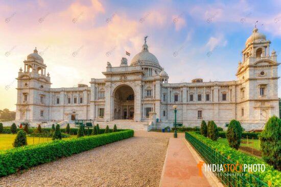 Victoria Memorial colonial architecture and museum at Kolkata