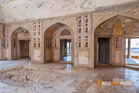 Agra Fort Musamman Burj interior medieval architecture