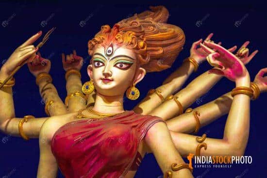 Indian Goddess Durga idol