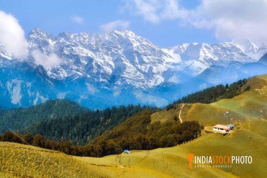 Janjehli valley with Himalaya mountain at Mandi Himachal Pradesh