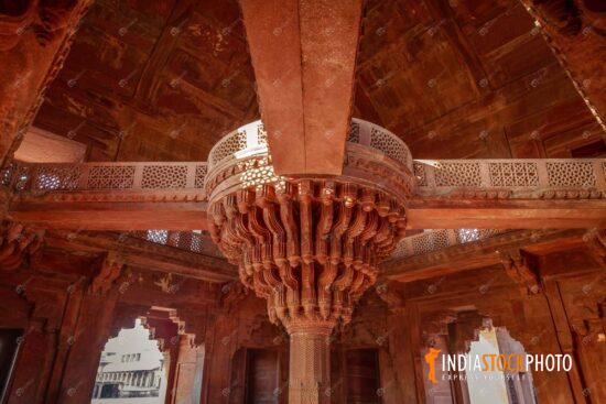 Fatehpur Sikri lotus architecture Diwan-i-khas at Agra