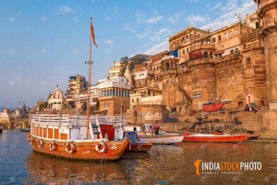 Varanasi ancient city on the banks of river Ganges