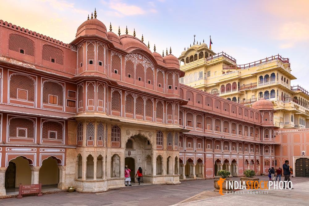 Historic Jaipur City Palace at Jaipur Rajasthan